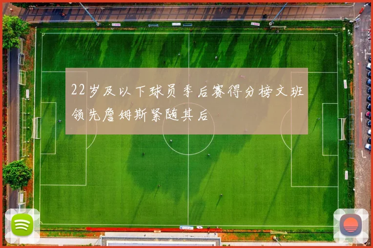22岁及以下球员季后赛得分榜文班领先詹姆斯紧随其后